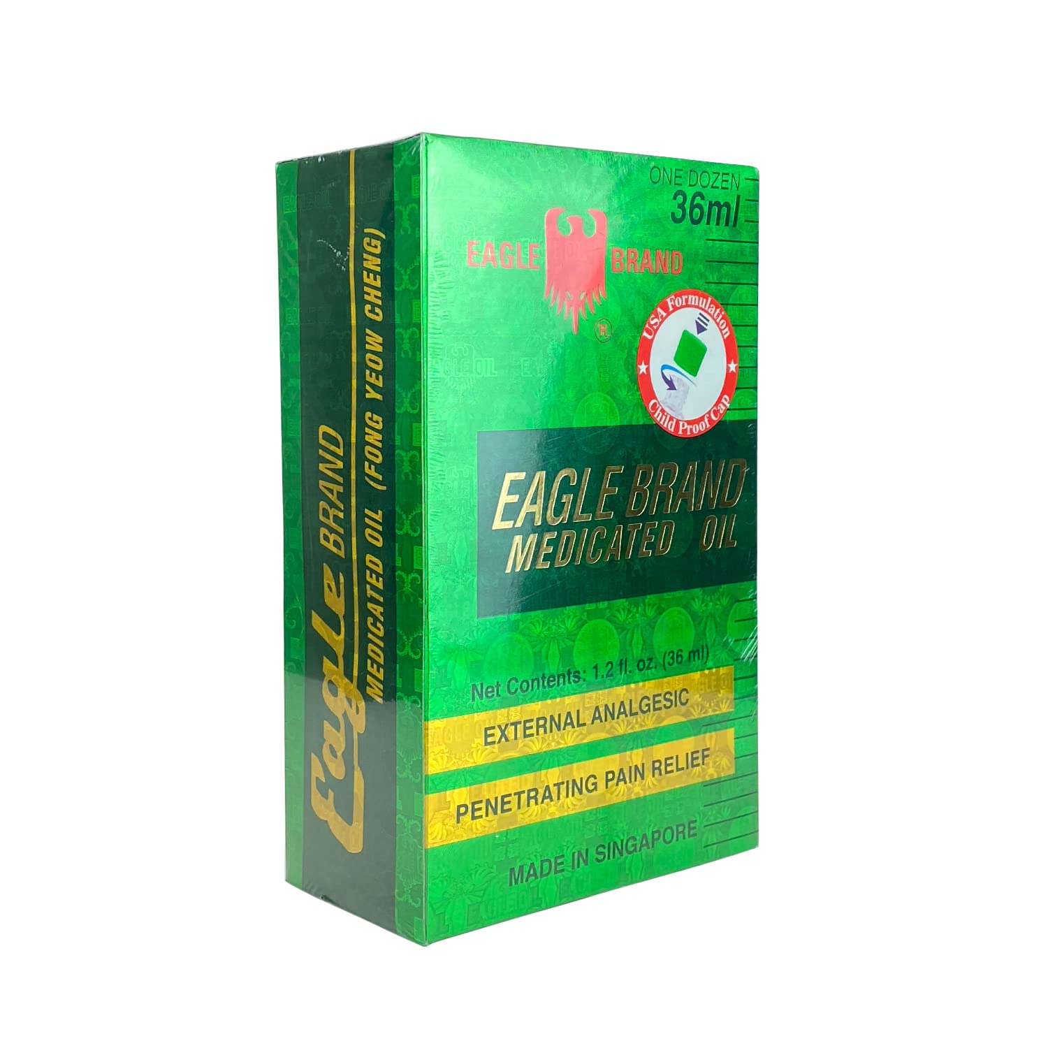 Eagle Brand natural ingredients featuring eucalyptus, rose, and mint