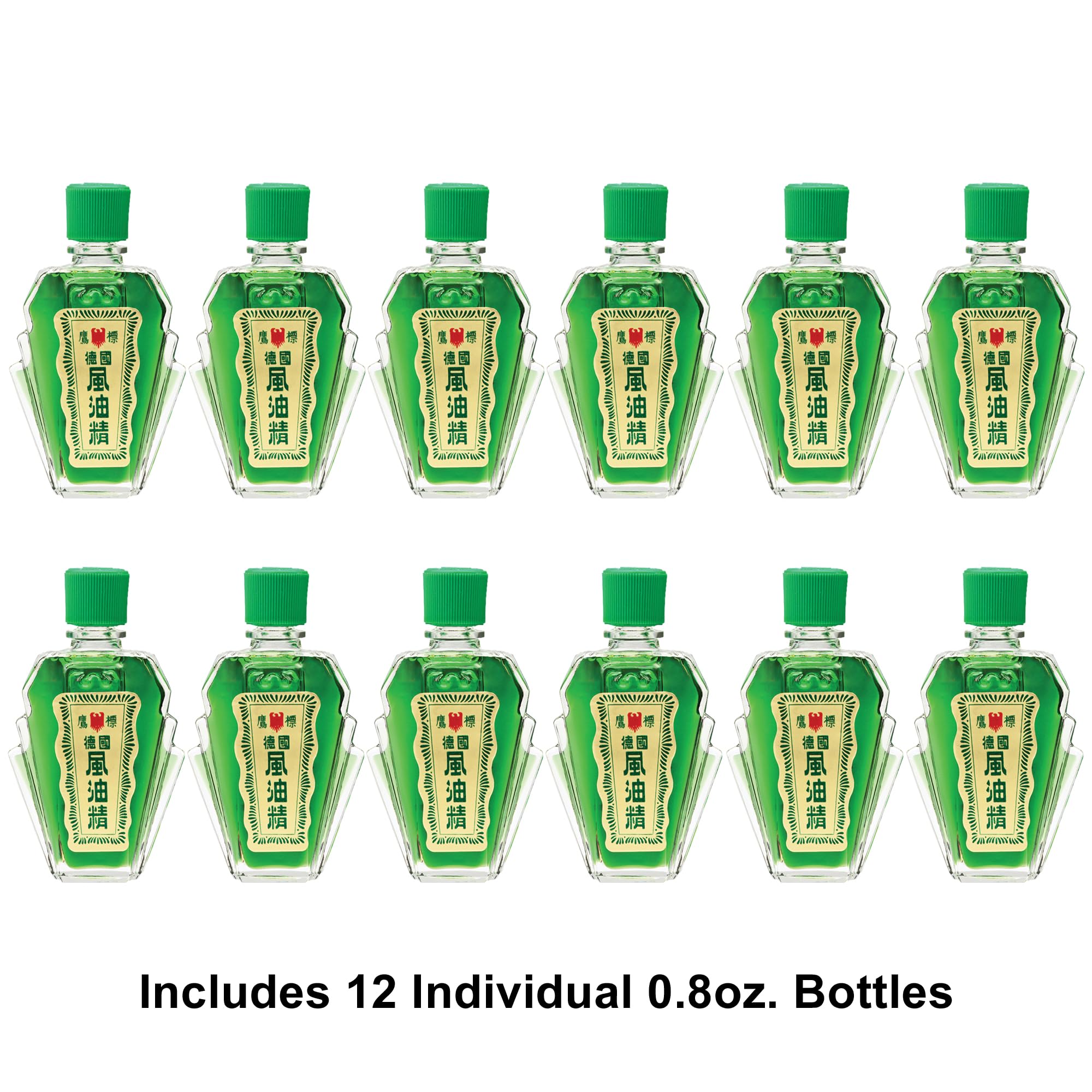 Eagle Brand medicated oil bottle with aroma focus, highlighting refreshing herbal scent.