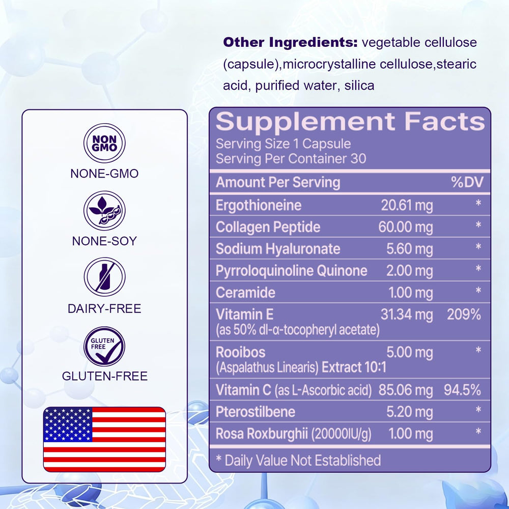Eaqiwo Ergothioneine bottle on a daily routine shelf may support consistent wellness.