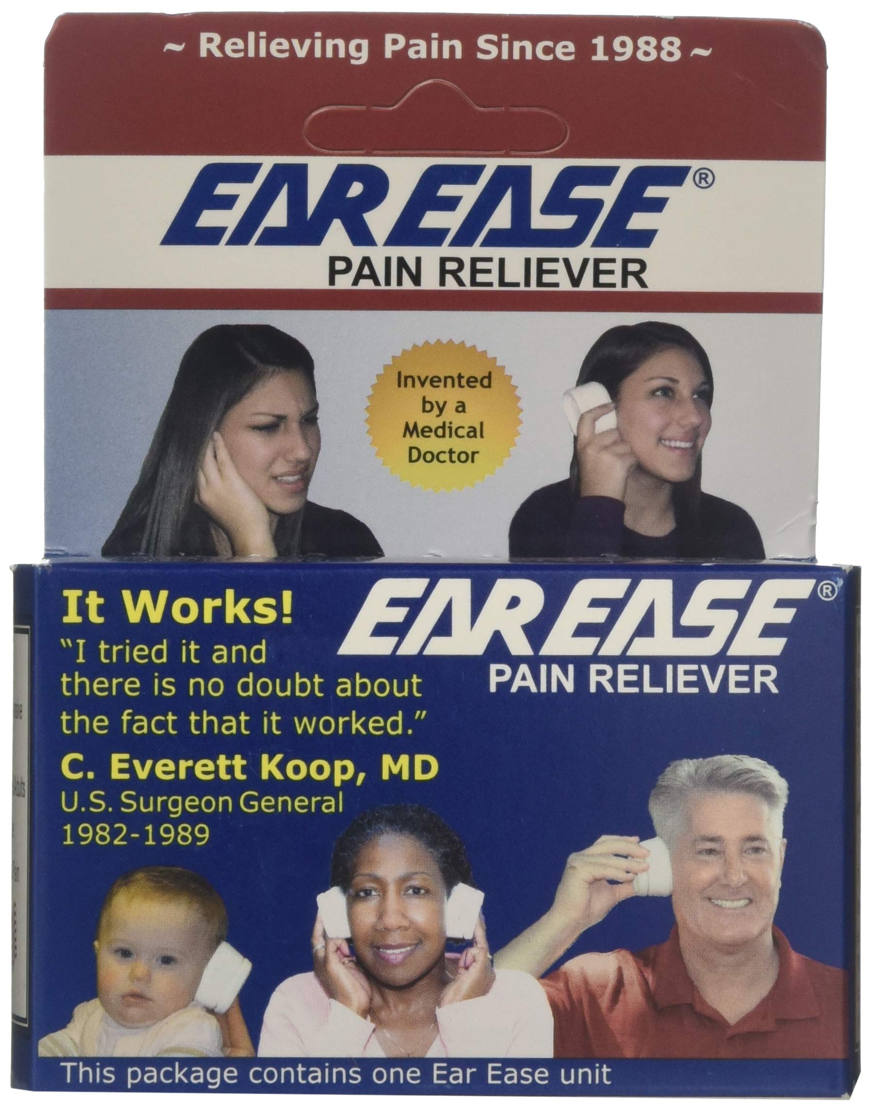 Ear Ease bottle overview demonstrates ready-to-use relief for temporary ear discomfort.