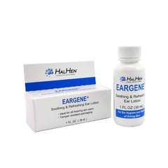 EARGENE application dropper ready for precise ear care use.