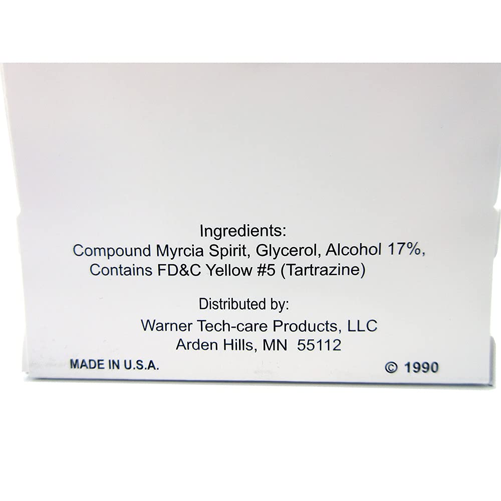 Close-up of the ear area with EARGENE for gentle outer ear care.