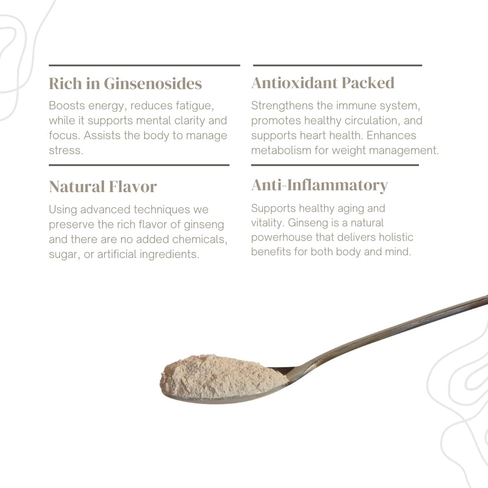 Packaging box for Earnest Gumiho ginseng powder