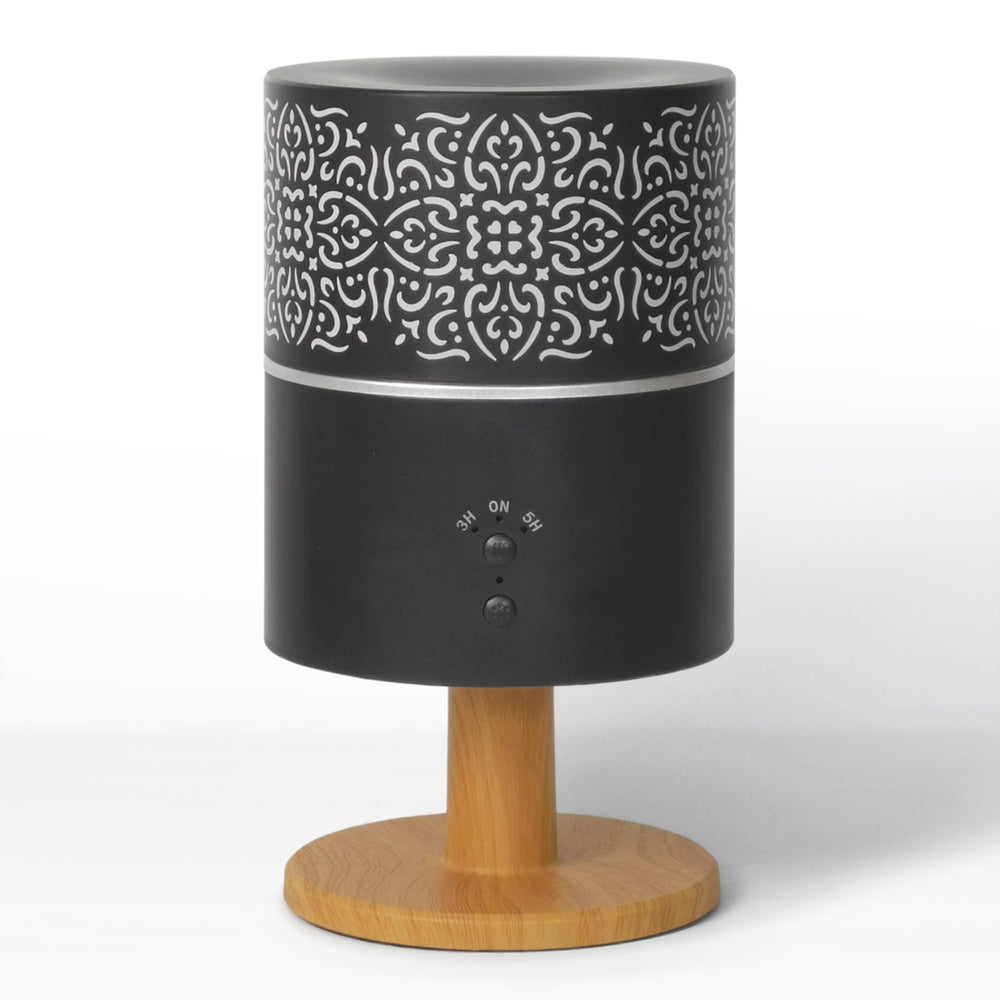 Earnest Living aromatherapy setup image illustrating mood-enhancing oil usage