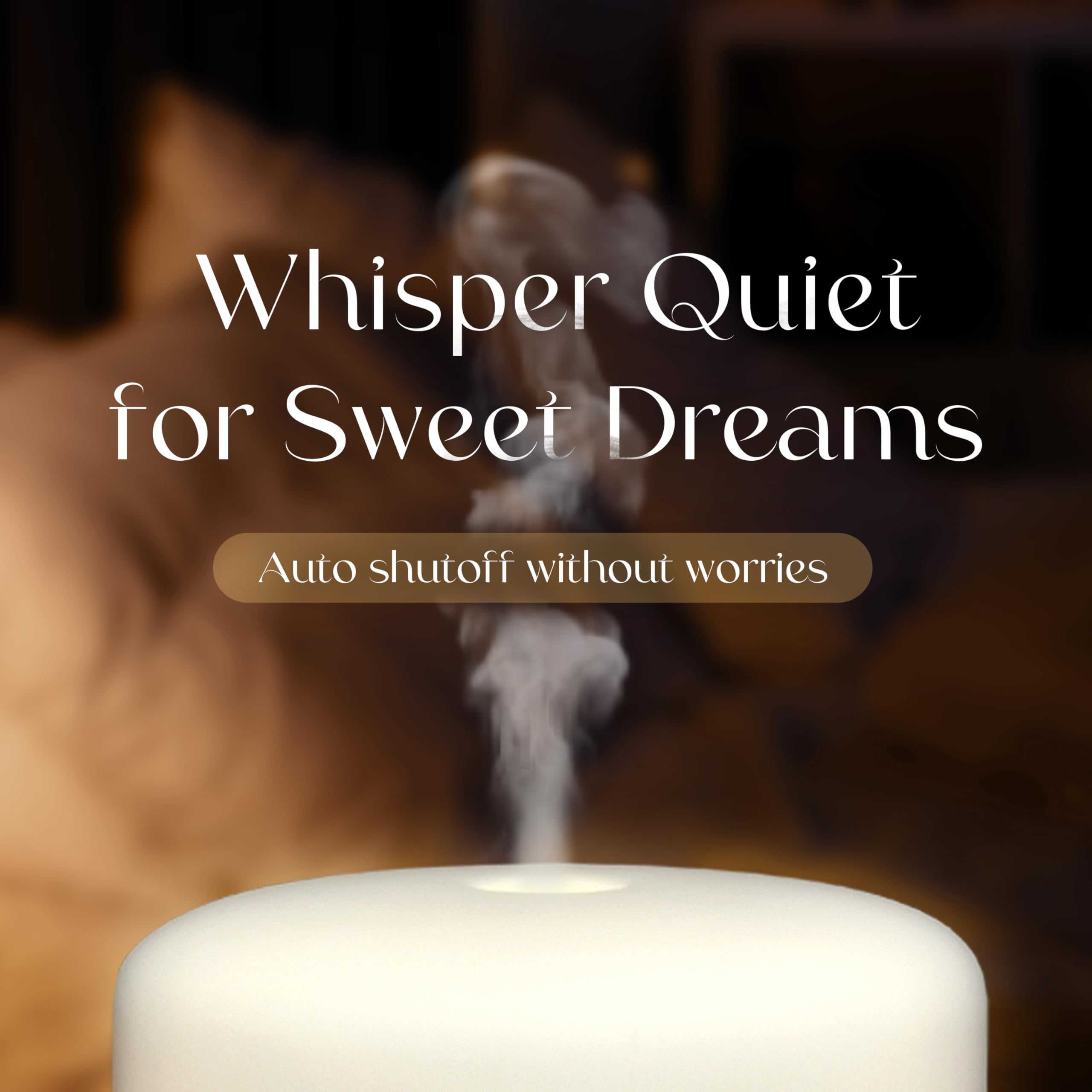 Earnest Living auto-off diffuser stops safely when water runs dry