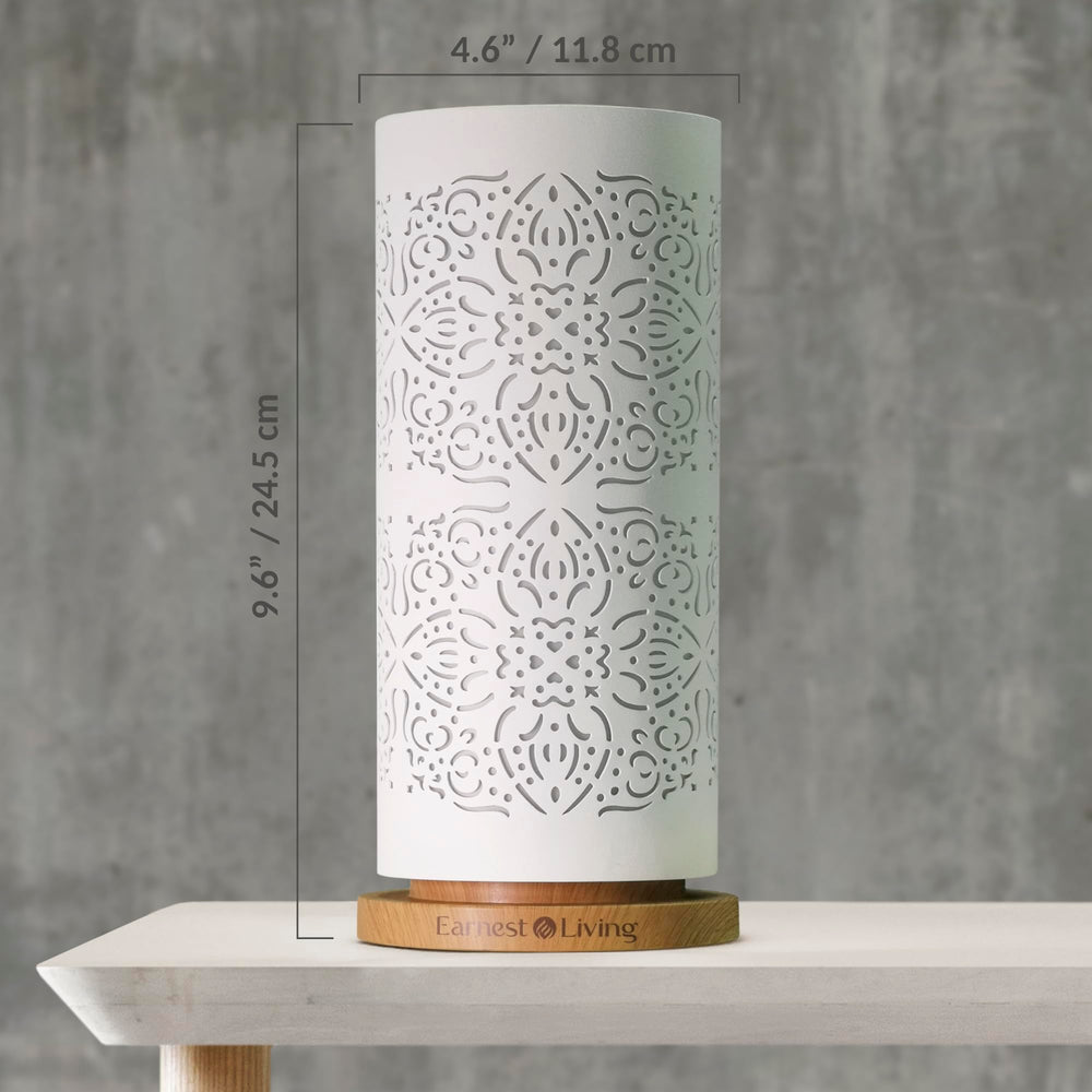 Earnest Living diffuser in stylish metal design for modern interiors.