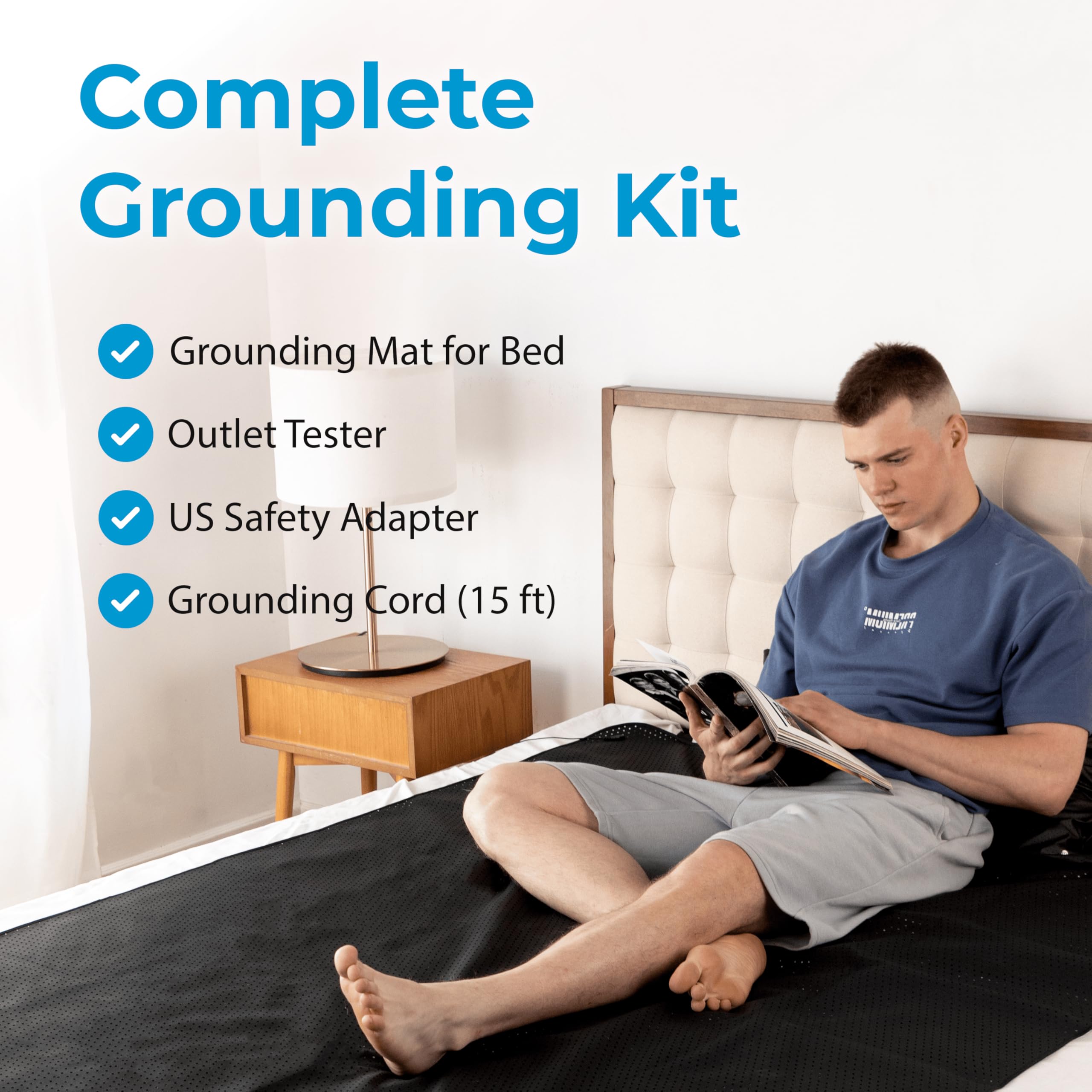 Earth and Moon seamless sleep integration shown with bedding.