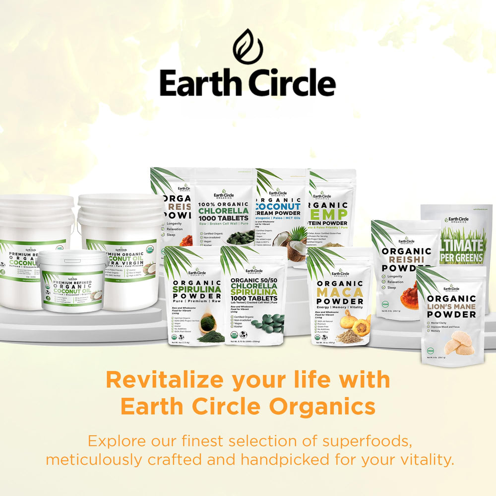 Earth Circle Organics Papaya Seed Powder pour into smoothie for a natural boost.