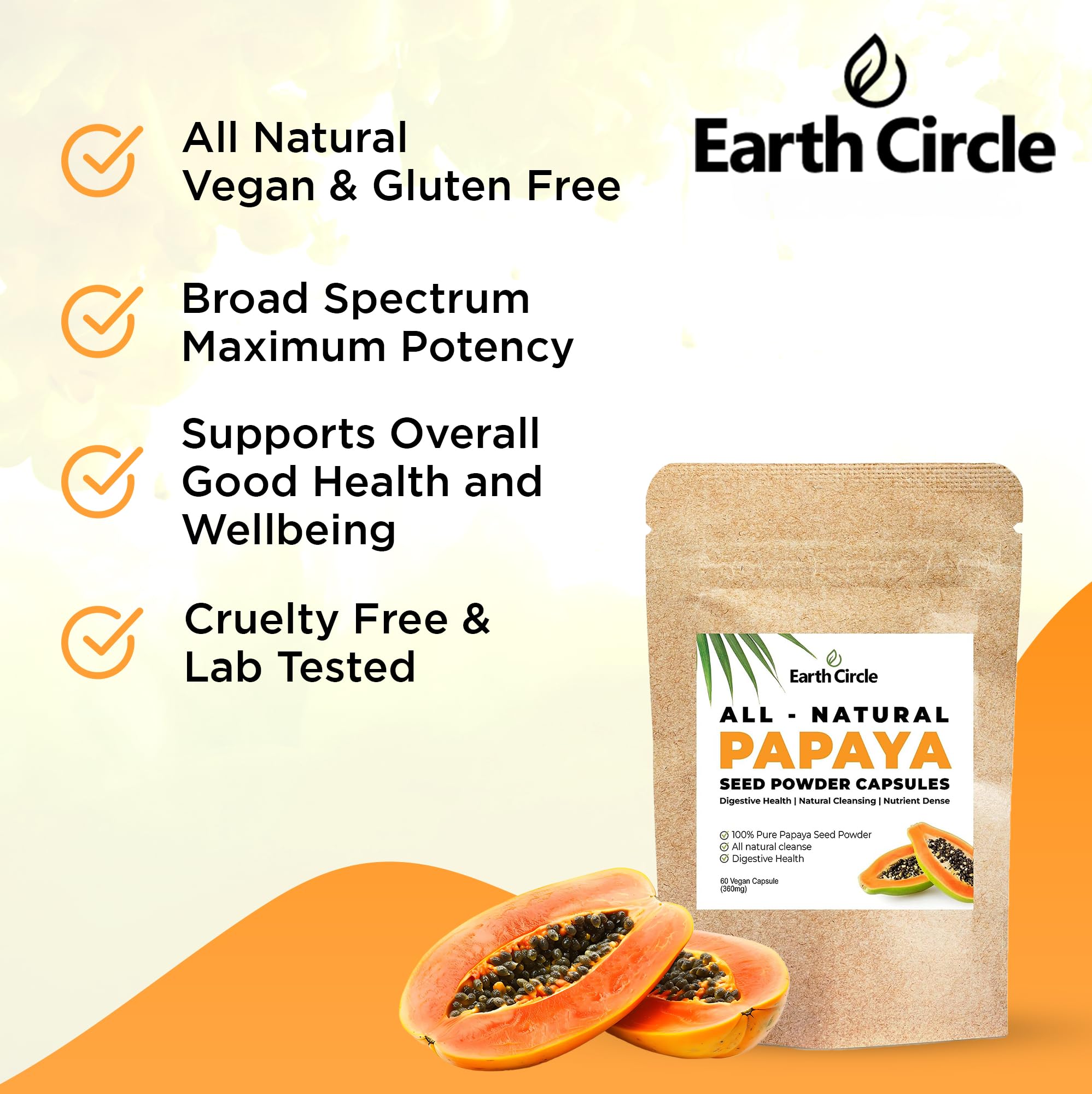 Earth Circle Organics two-pack display shows value and convenience.