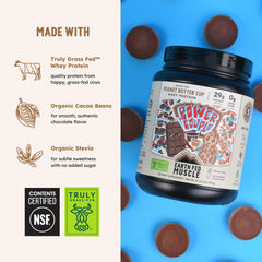 Earth Fed Muscle athlete shaker ready for post-workout recovery