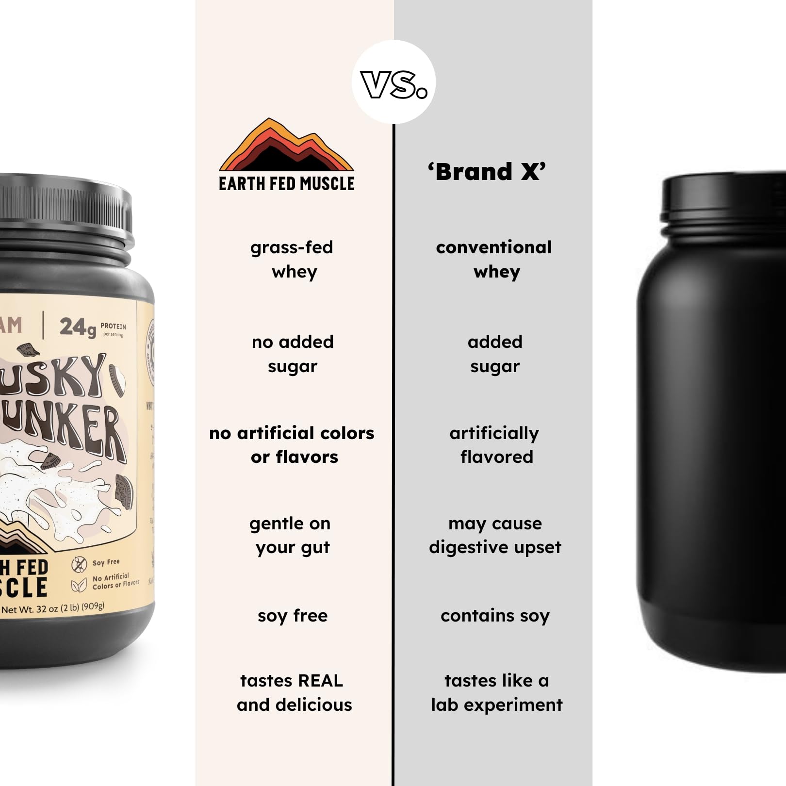 Baking with Husky Dunker powder for protein-rich treats.