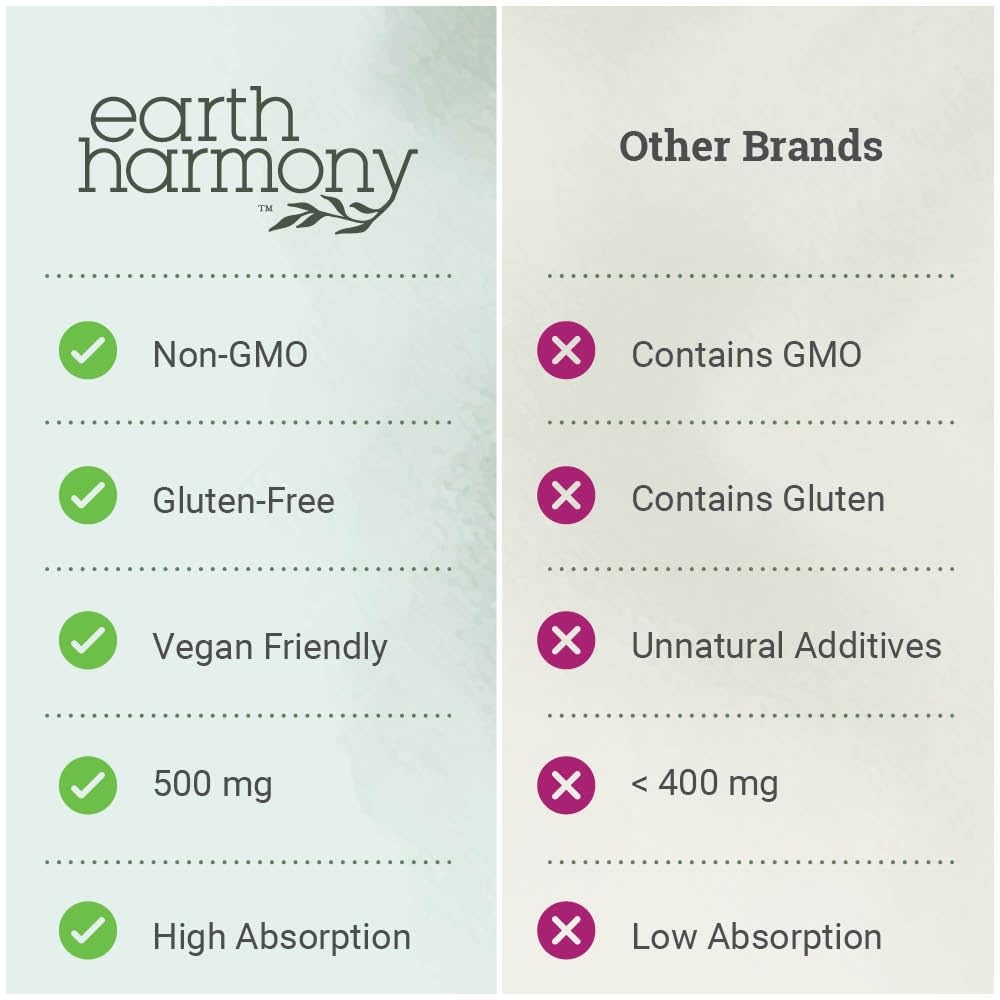 Earth Harmony Naturals made-in-USA facility emblem and quality seal