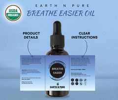 Earth N Pure Breathe Easier steam inhalation setup with hot water and aroma