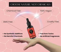 Earth N Pure Hibiscus Oil with hair mask mix for nourished strands.