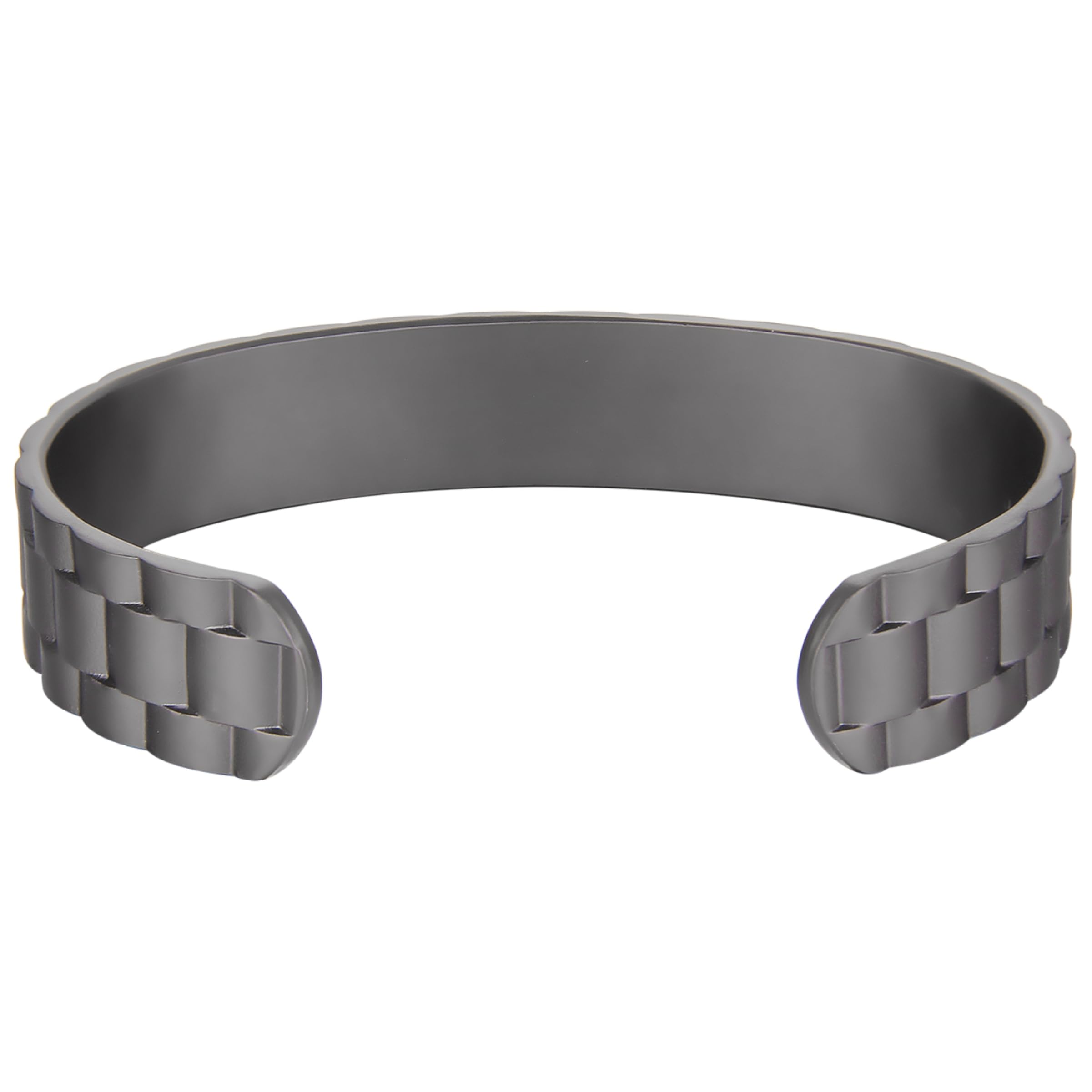 Earth Therapy adjustable copper bracelet worn on wrist showing universal fit.