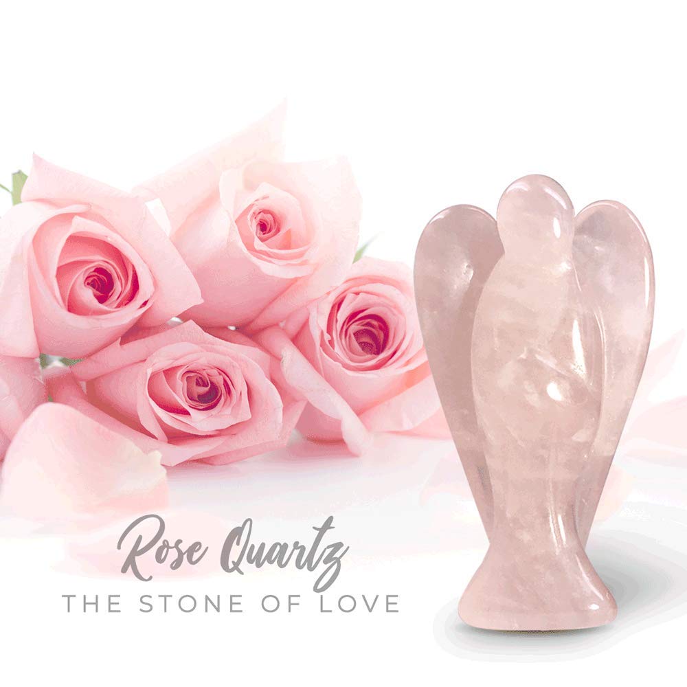 Earth Therapy Serenity Prayer Card included with guardian angel figurine.