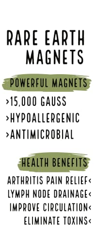 Earth Therapy six-neodymium magnets offer a subtle magnetic field.