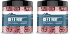 Earthborn Elements Beet Root capsules bottle shows pure nitrate source for daily wellness potential.
