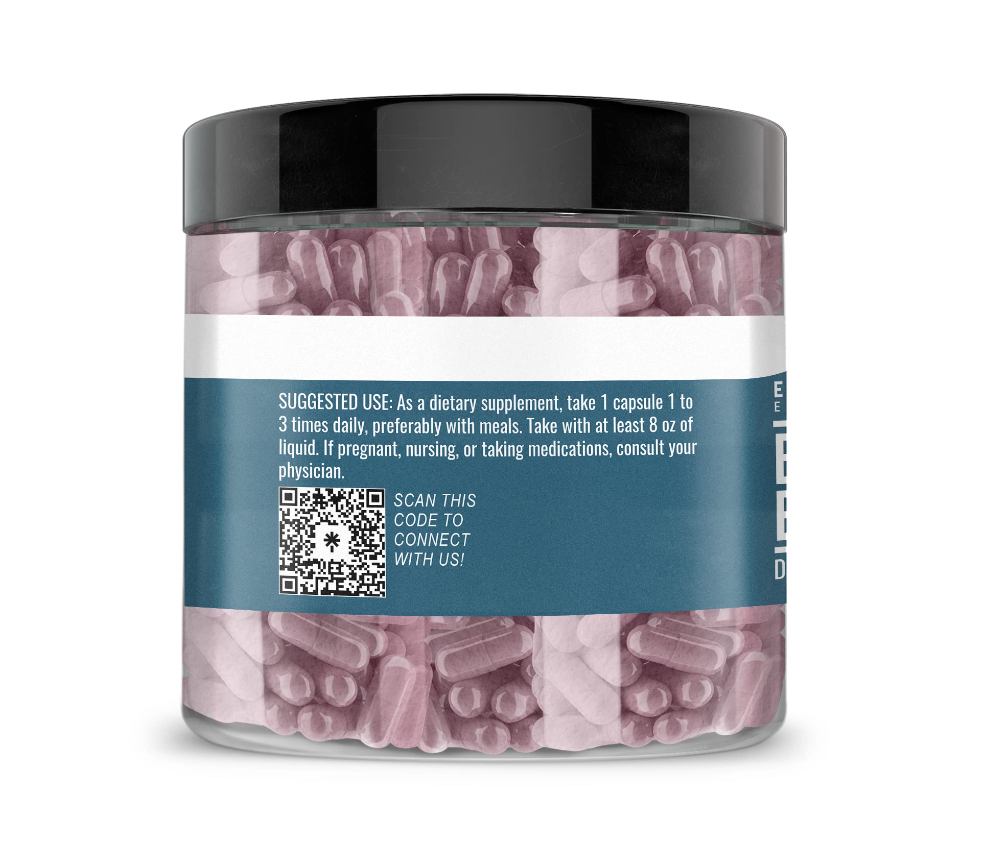 Blueberry 10:1 extract label from Earthborn Elements highlighting USA-made quality.