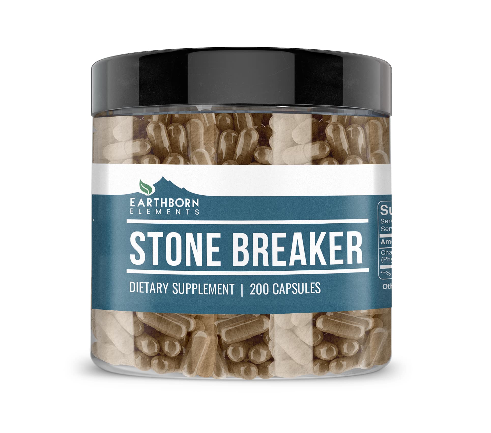 Earthborn Elements Chanca Piedra capsules for daily wellness routine