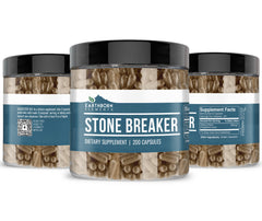 Earthborn Elements Chanca Piedra packaging highlighting durability