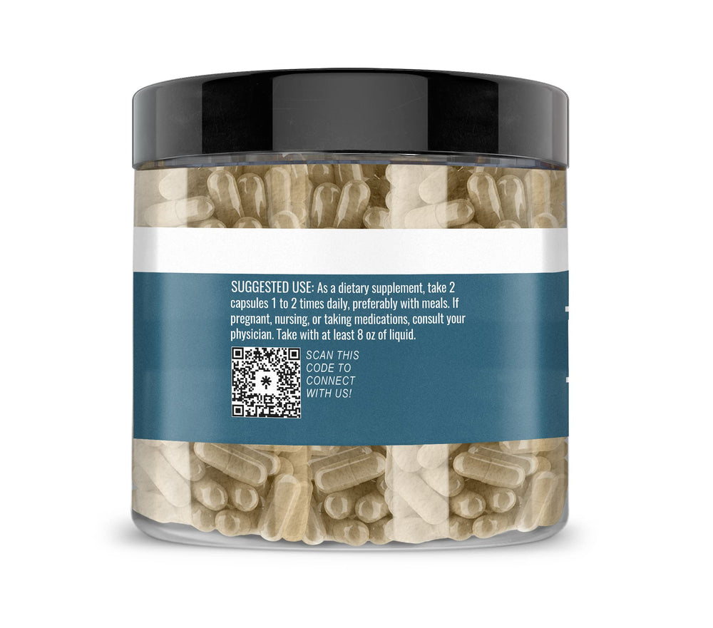 Earthborn Elements Devils Claw capsules close up showing pure undiluted formula.