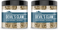 Earthborn Elements Devils Claw Extract bottle with 200 capsules for daily use convenience.