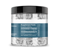 Earthborn Elements bottle label highlights USA-encapsulated production and purity