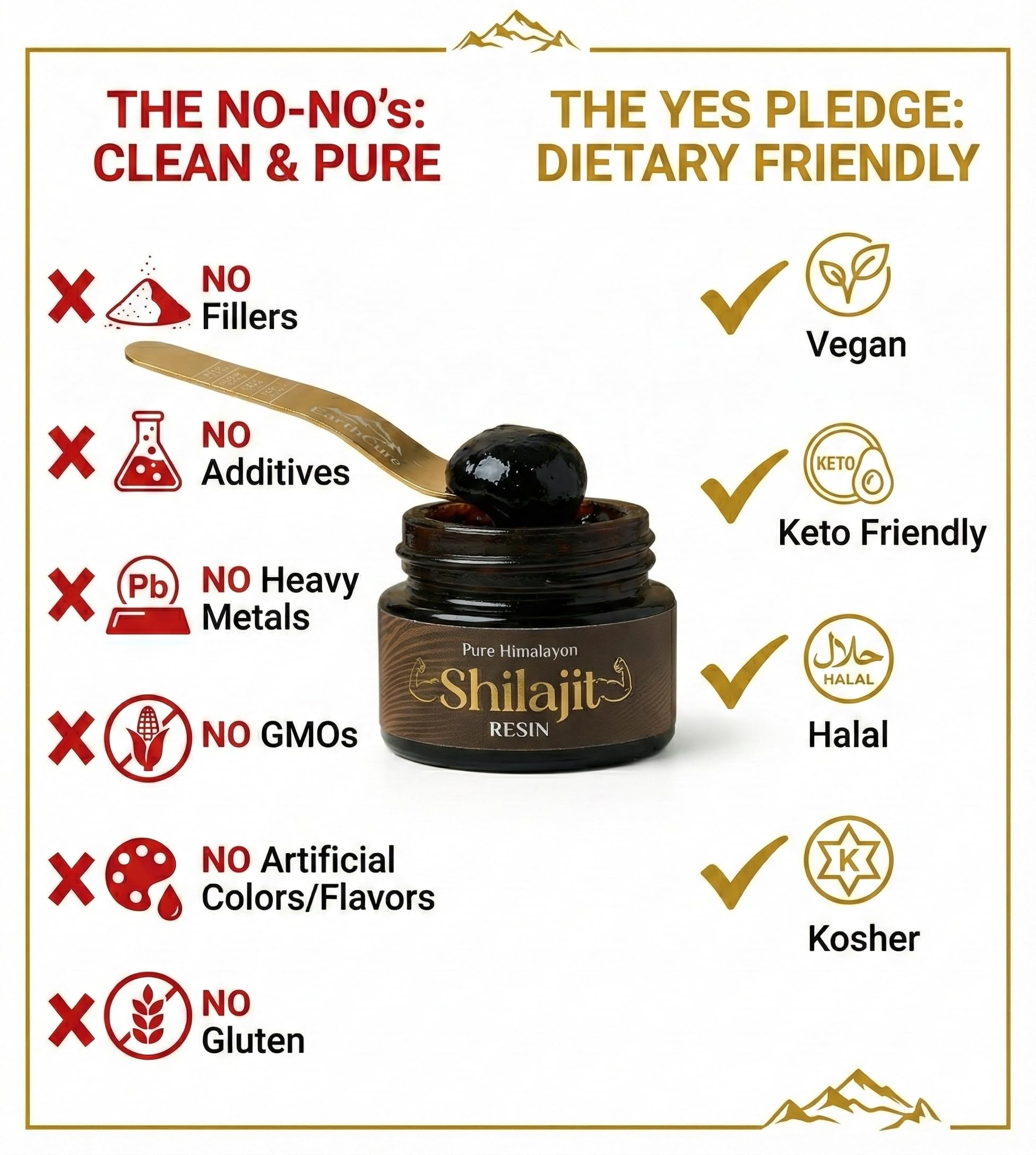 EarthCure Shilajit Resin 30g bulk-pack provides long-lasting supply.