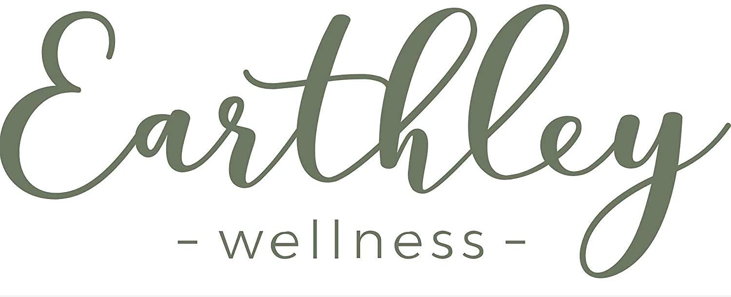 Earthley Wellness 5-Mushroom Super Blend USA-made label signals trusted daily wellness