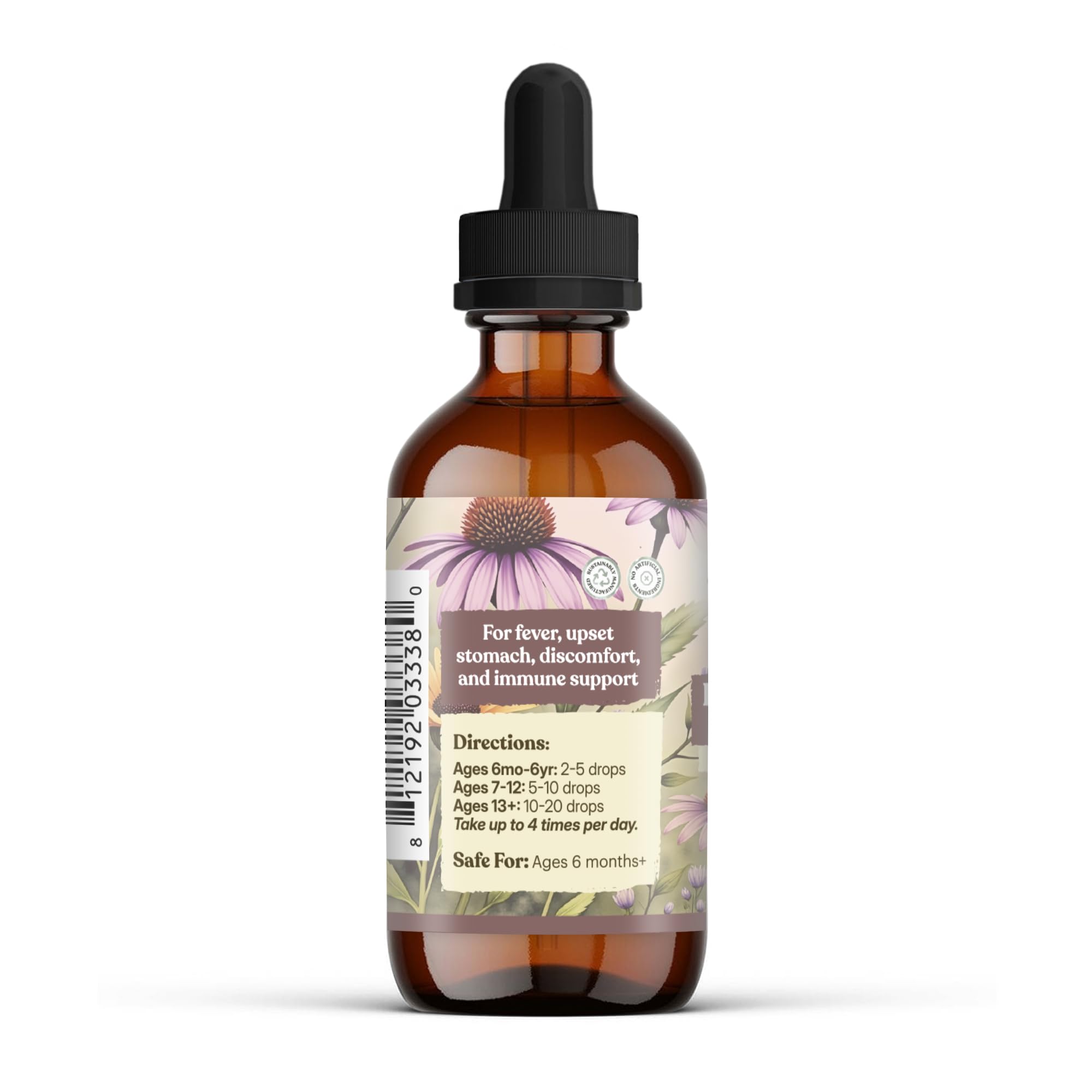 Earthley Wellness Feel Better Fast liquid formulation displayed, convenient home remedy option.