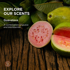 Earthly Body Guavalava absorption is slow for lasting moisture.