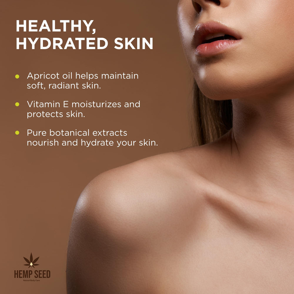 Earthly Body Hemp Seed Massage Oil ingredients include hemp seed and vitamin E