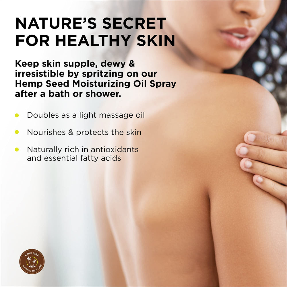 Earthly Body Naked in the Woods Glow oil spray label close-up showing premium texture