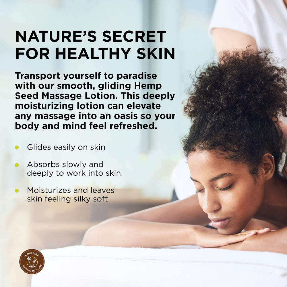Earthly Body Naked in the Woods lotion texture close-up shows silky slip.