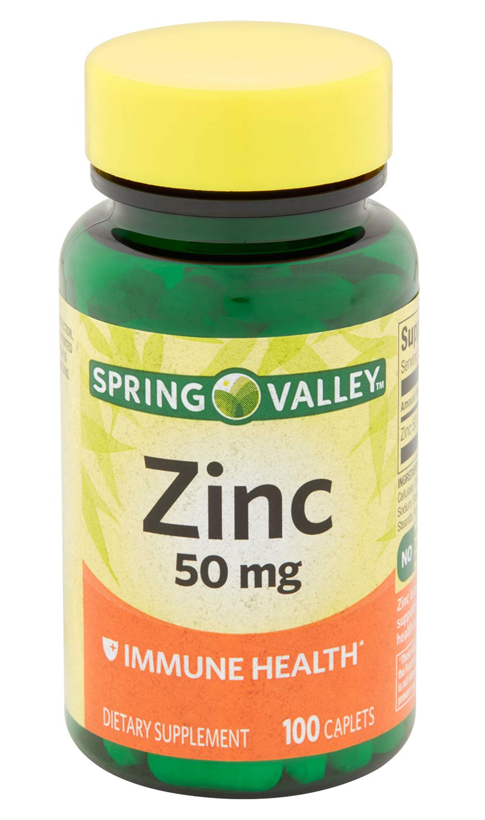Front view of Earth&ME Spring Valley zinc bottle for easy identification