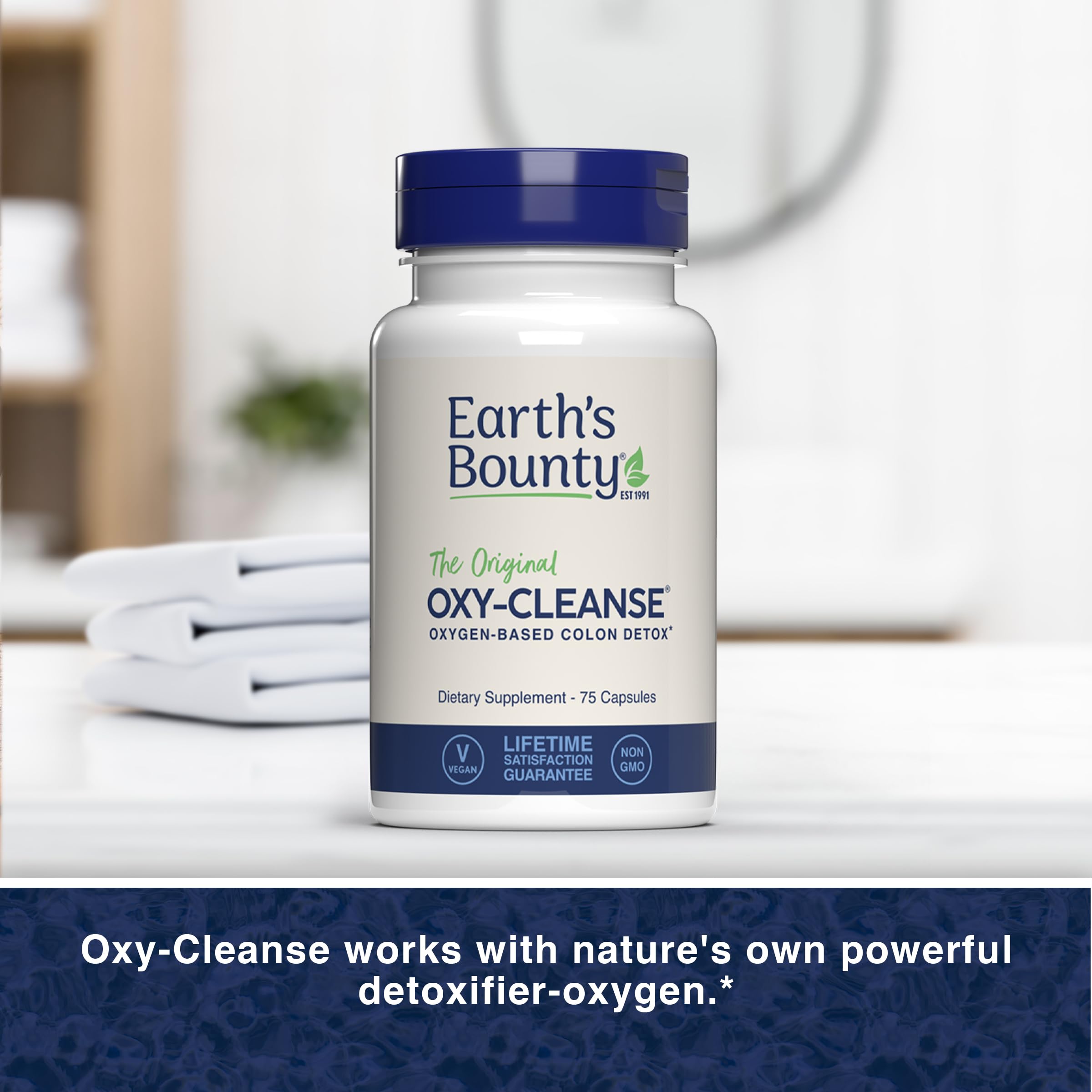 Portable Oxy-Cleanse packaging ready for travel and routine use