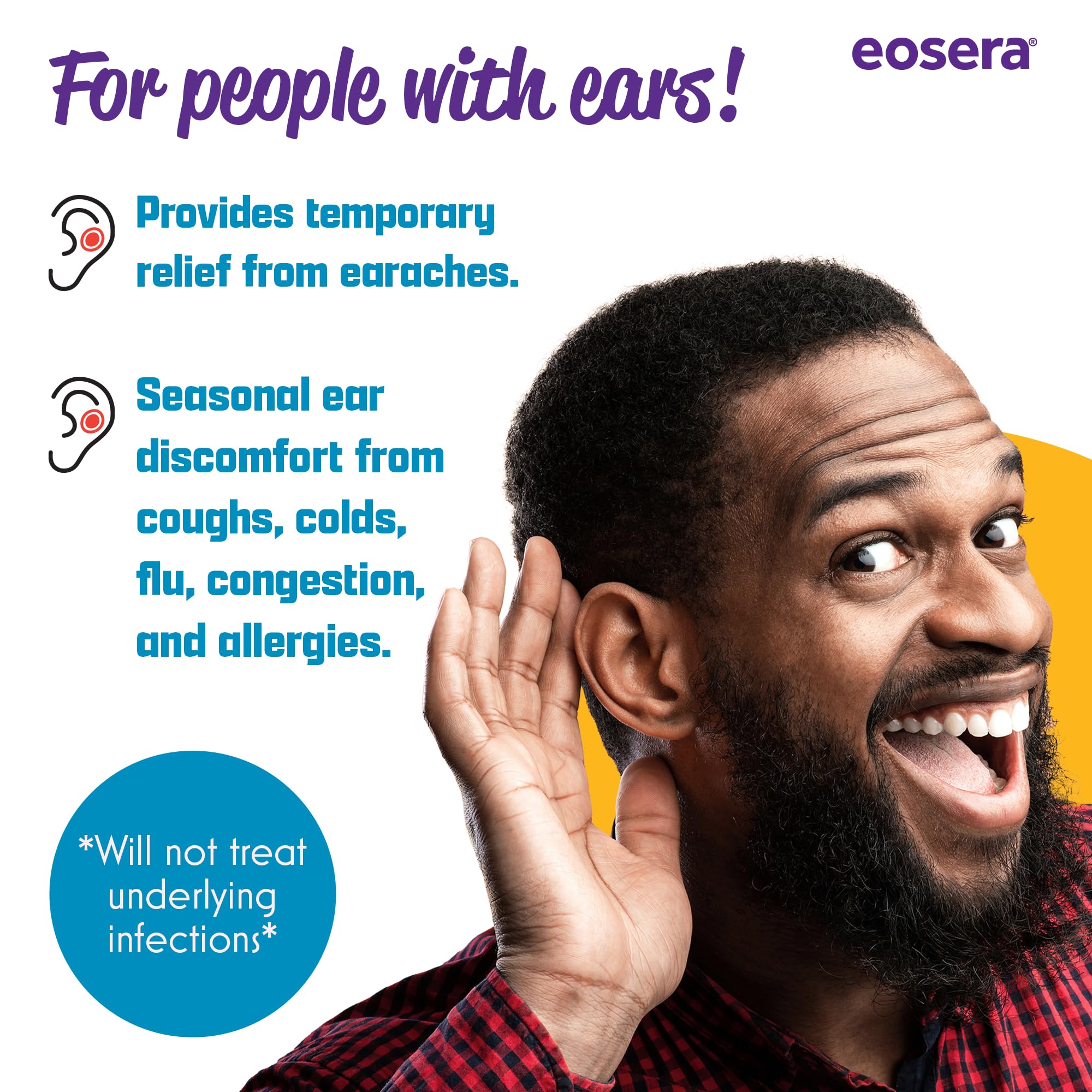 Family-friendly Ear Pain MD used by adults and children together