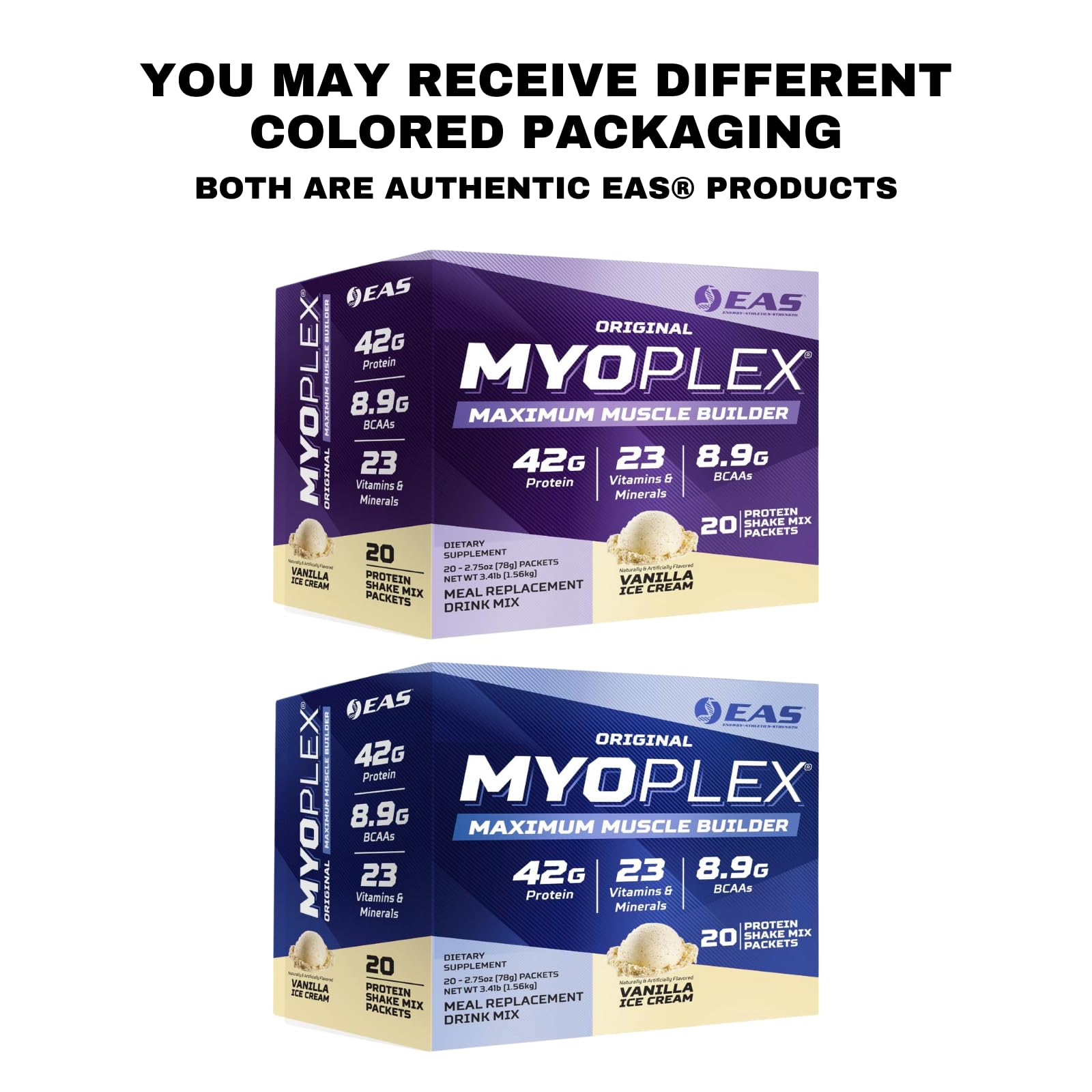 EAS Myoplex vitamins and minerals array supporting daily wellness
