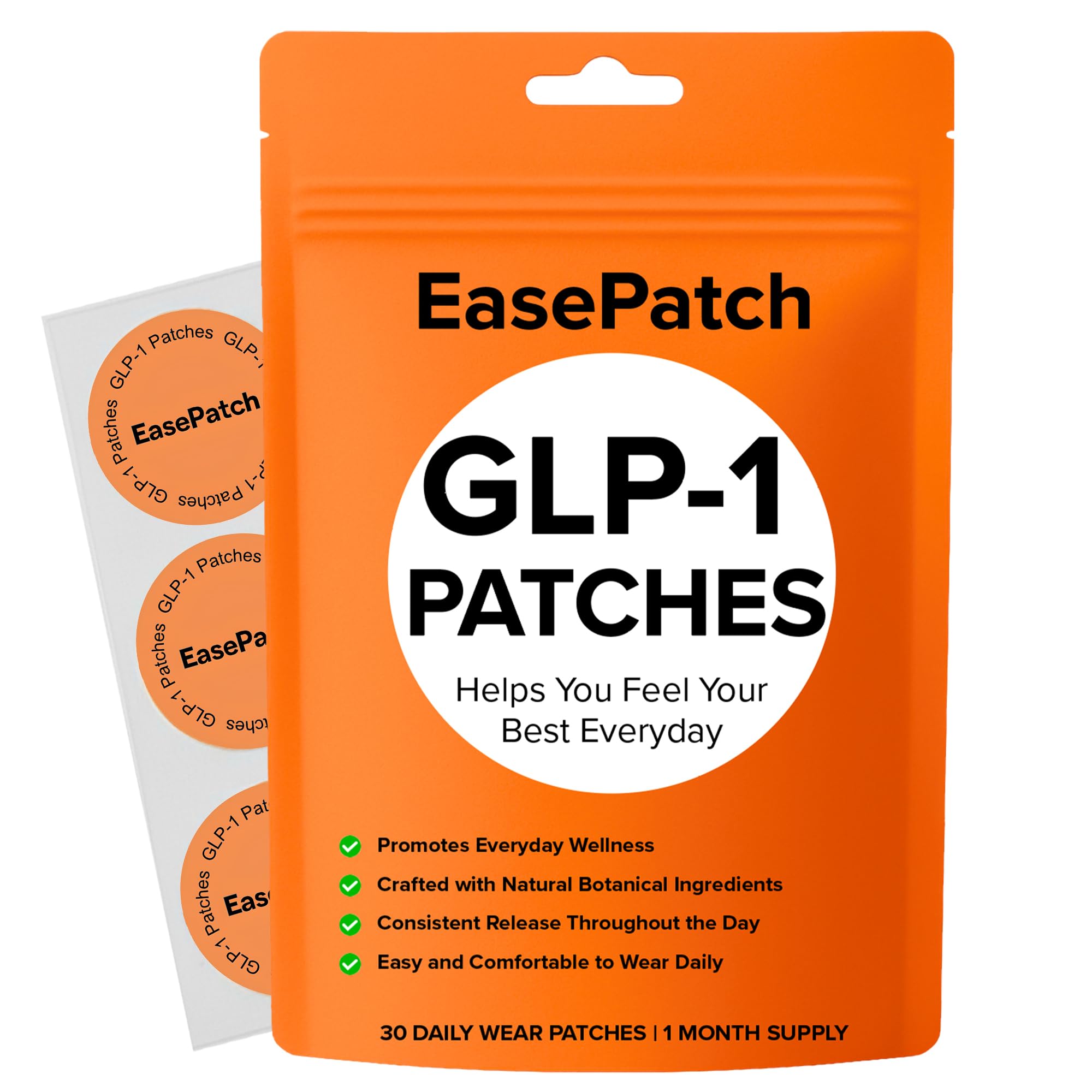 EasePatch GLP-1 patches pack for convenient daily use and steady release