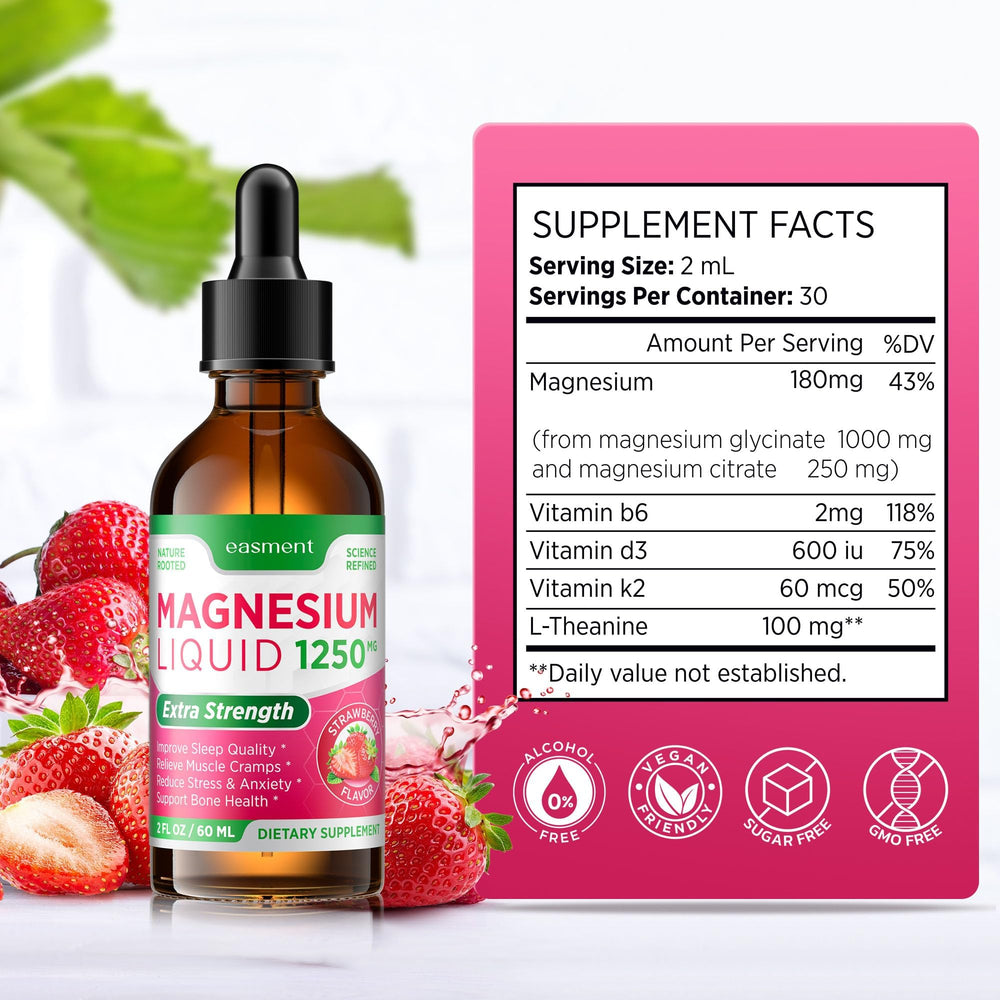 Easment Vitamin D3 and K2 blend supports bone health and inner glow.