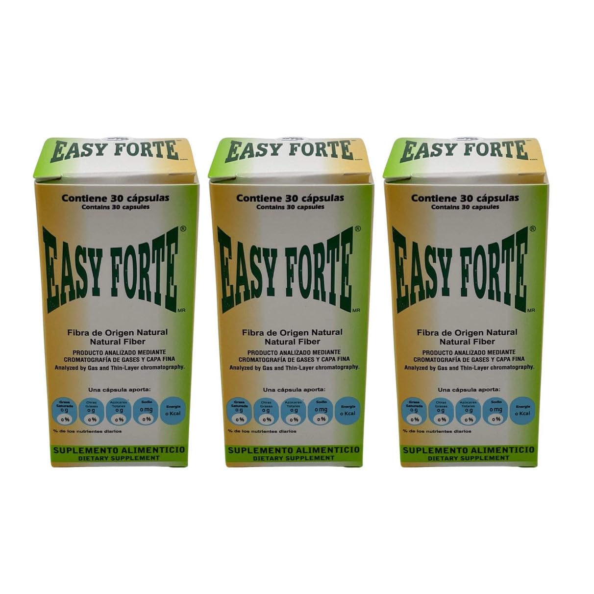 Easy Figure Easy Forte original packaging from Mexico for daily use.
