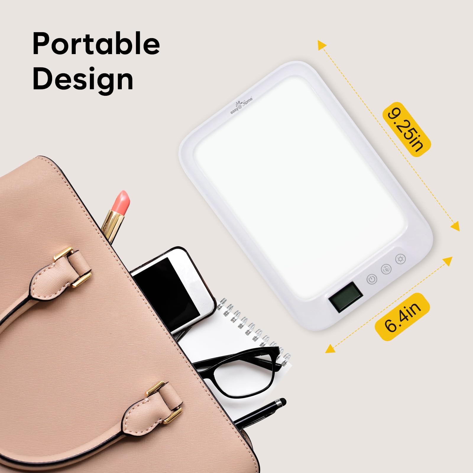 Packaging includes manual and power adapter for quick setup.