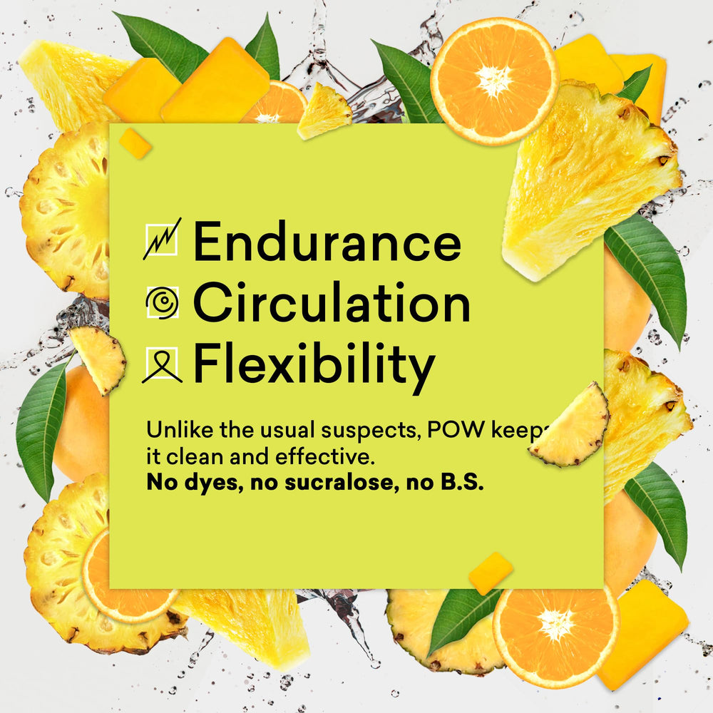 EBOOST POW beta-alanine ingredient close-up highlighting endurance support.