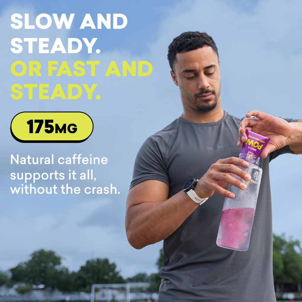 EBOOST POW blends plant-based energy for clean, jitter-free workouts.