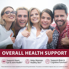 Echoes of the Spring astaxanthin packaging front presenting a clean, soy-free formula
