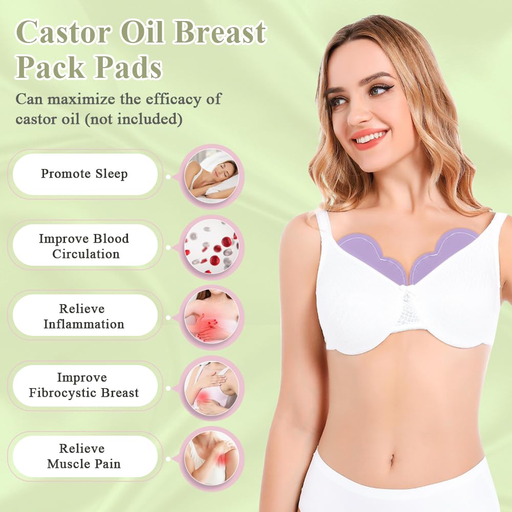 ECISZ breast pack pads wrap design ready for soothing comfort