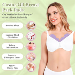 ECISZ breast pack pads wrap design ready for soothing comfort