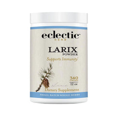Eclectic Institute Larix immune-support powder package front for easy immune support