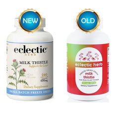 Eclectic Institute bottle pouring to illustrate easy daily use.